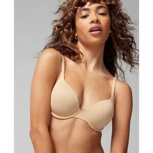 Soma Embraceable Enchanting Lace Demi Bra Warm Amber Womens Size 36B New